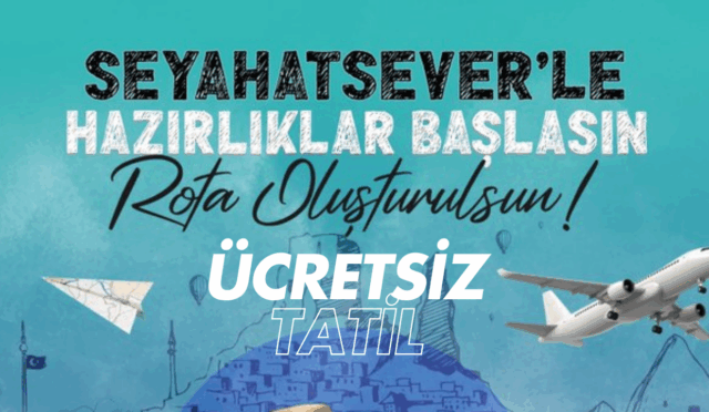 seyahat sever ile ücretsiz tatil yapıyoruz