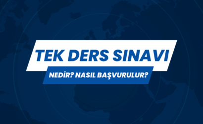 tek ders sınavı