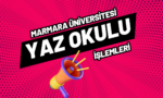 yaz okulu marmara üniversitesi